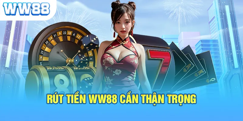 Rút tiền WW88 cần thận trọng